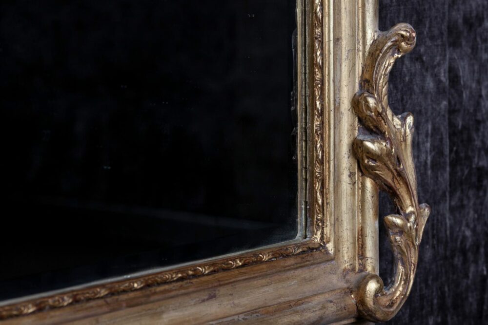 Ref. 1301 - Miroir Louis XV doré - Gaillard (105x180) – Image 5