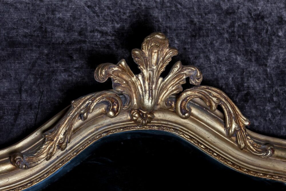 Ref. 1301 - Miroir Louis XV doré - Gaillard (105x180) – Image 6