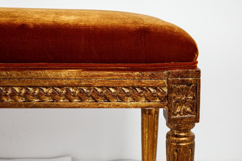 Ref. 2205 - Ottoman Souky - Orange (140x41x52) - Image 2