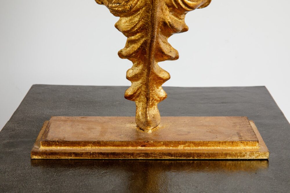 Ref. 2214 - Wooden Table lamp Olive 34x18x57 - Image 2