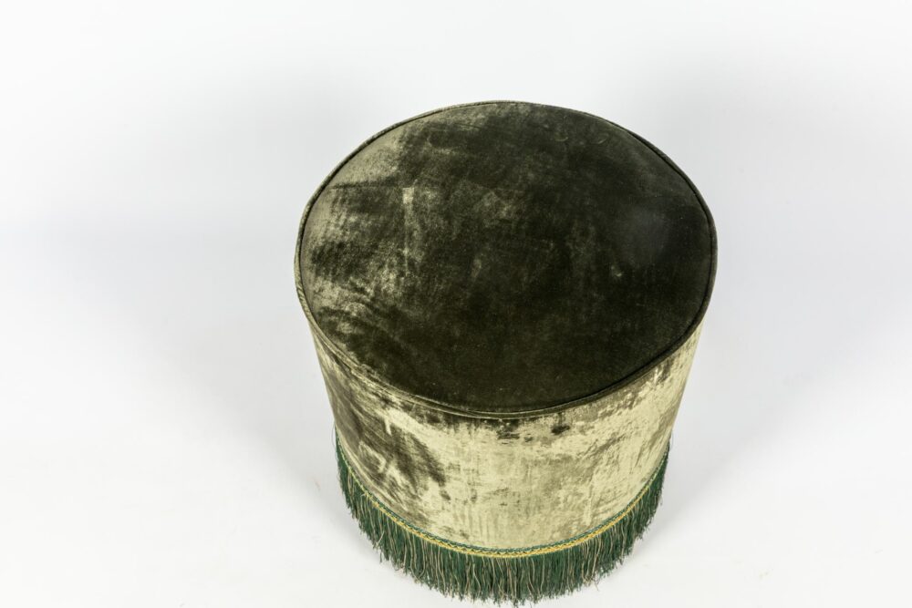 Ref. 2234 - Tabouret Fringe Green – Image 4