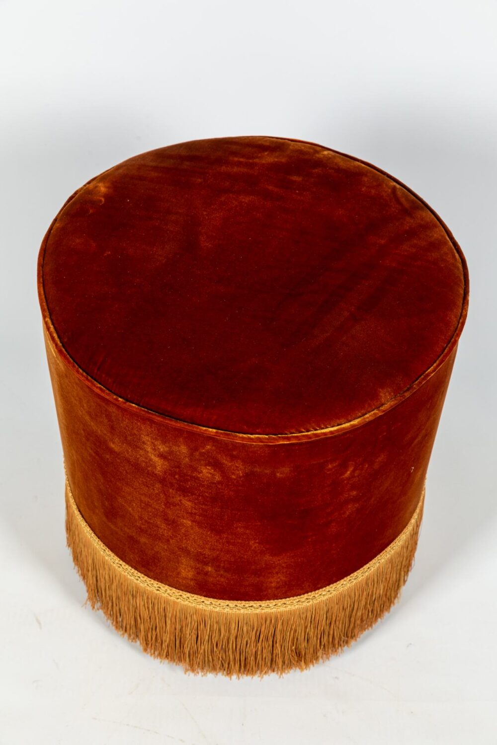 Ref. 2233 - Tabouret Fringe Orange – Image 4
