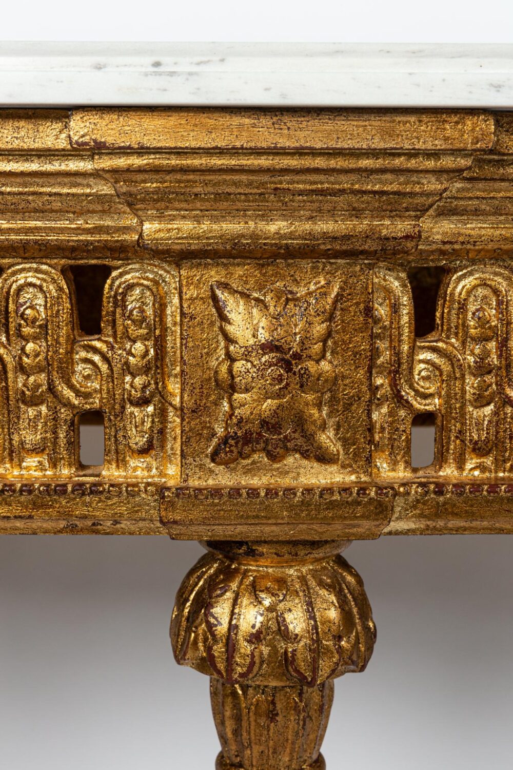 Ref. 2310WH- Console Aiden - Marbre Carrara 182 x 41 x 93 – Image 3