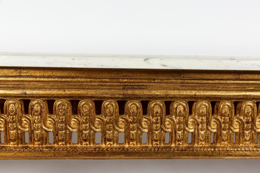 Ref. 2310WH- Console Aiden - Marbre Carrara 182 x 41 x 93 – Image 5