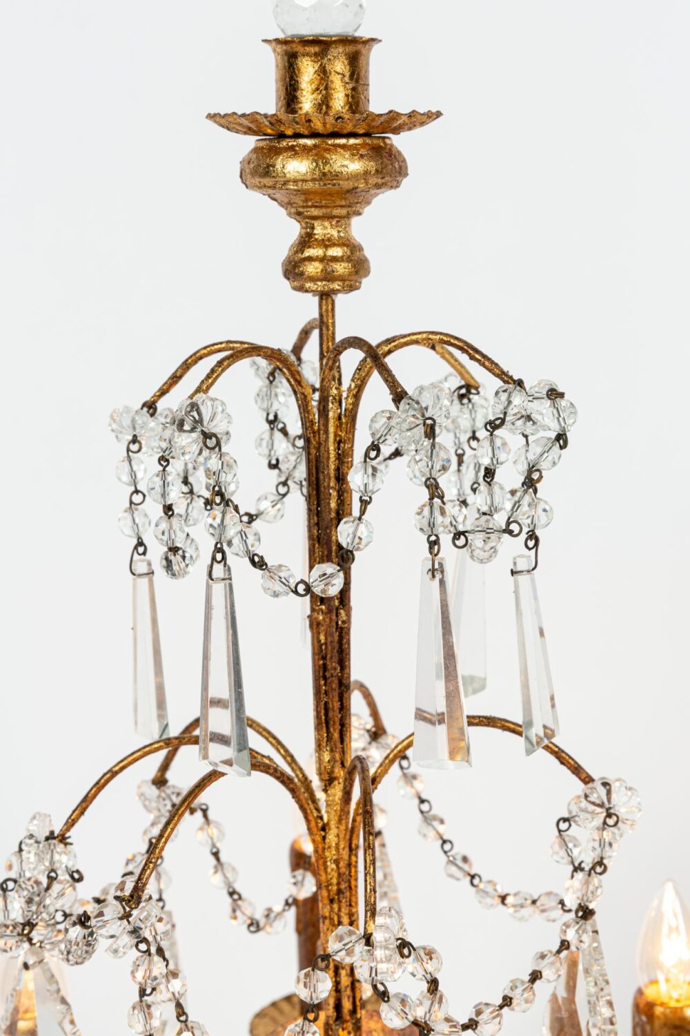 Ref 2322 - Chandelier électrifié Linda (32x32x83) – Image 3