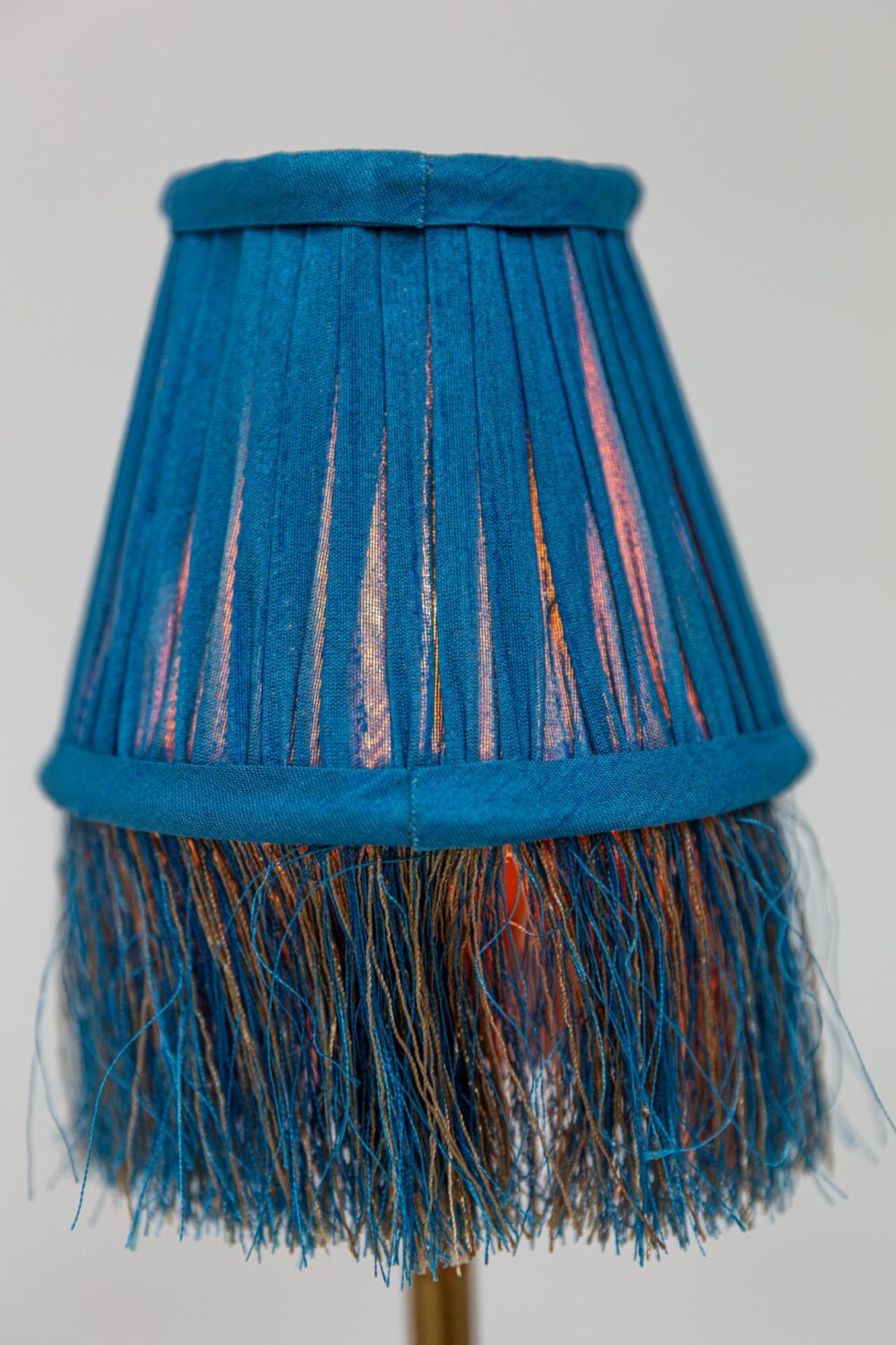Ref. 2311 - Abat-jour Bleu 12.5x7x10 cm – Image 2