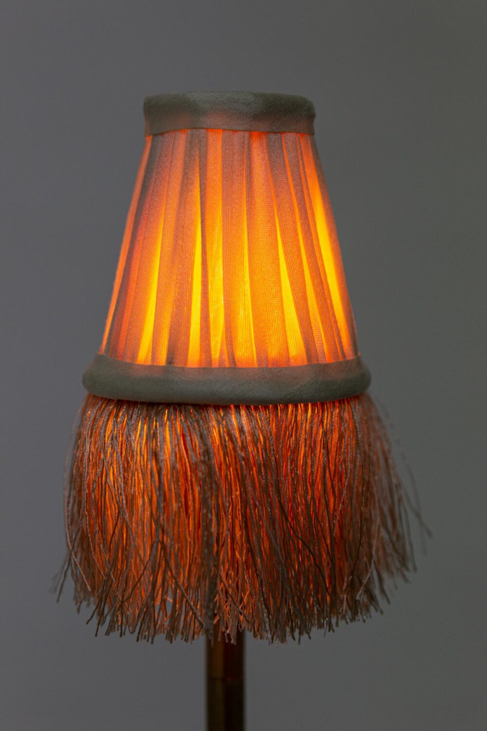 Ref. 2313 - Abat-jour Mini Orange Ø 8 x 4.5 cm – Image 2