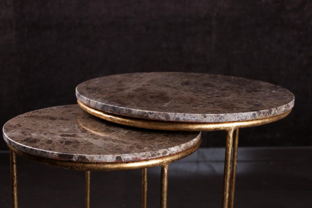 Ref. 1455 - Sidetables Esta - Marble top – Image 3