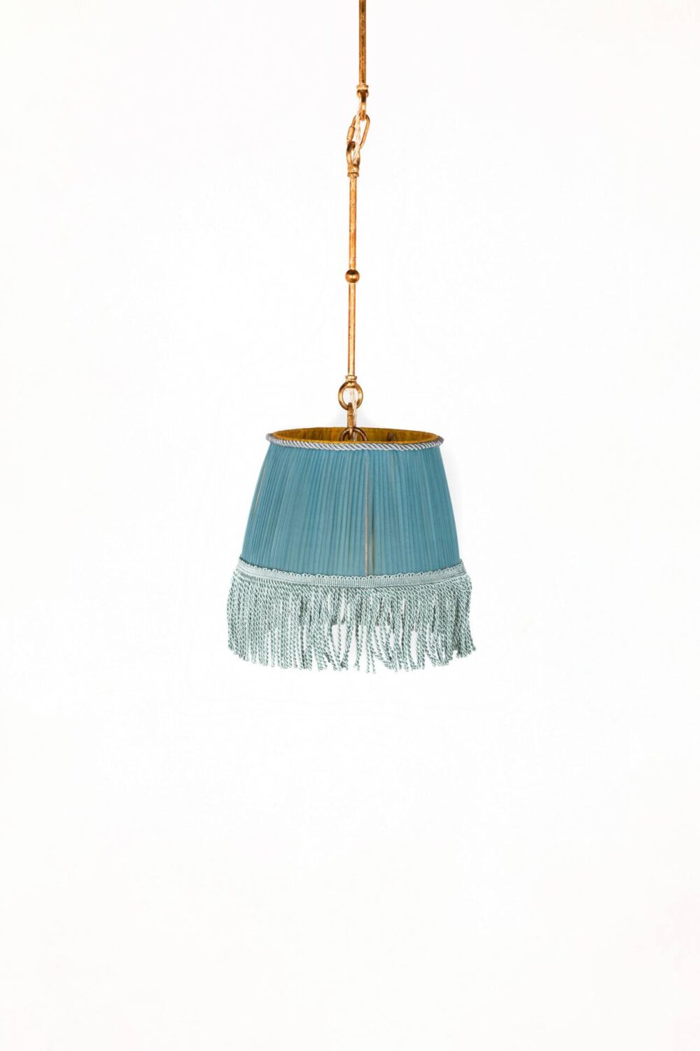 Ref. 2366 - Tassel shade lamp bleue