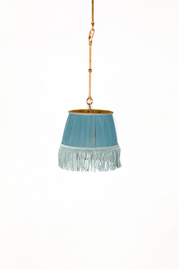 Ref. 2366 - Pompom lampe bleue