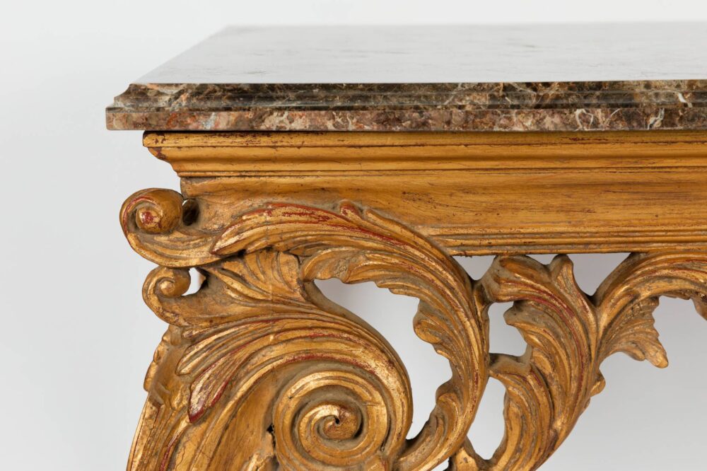 Ref. 2379 - Console Italiano - Brown marble - Image 2