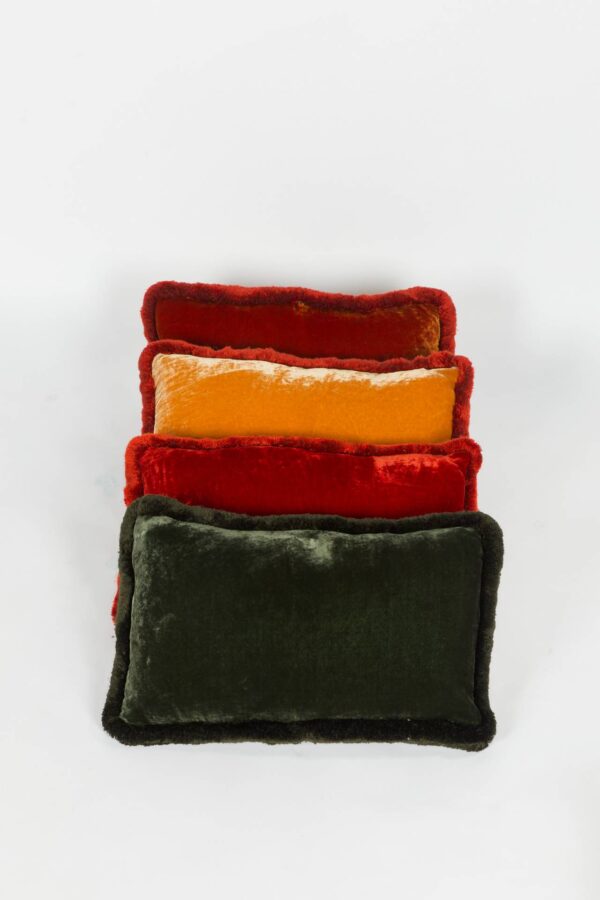 Ref. U - Cushion S (Sold per unit) 30×50 – Silk Velvet - Mao Mao