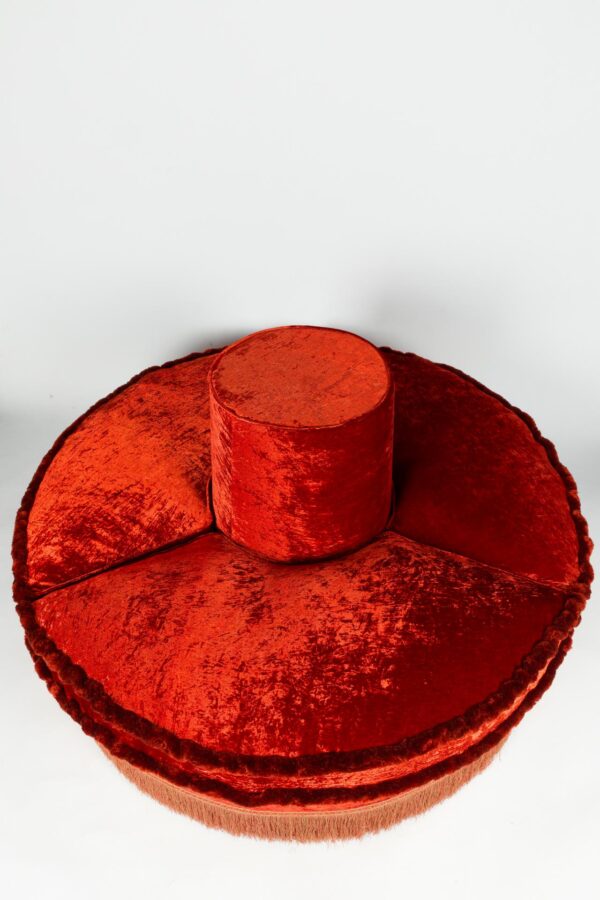 Ref. 2357 - Ottoman Micah Red - Image 2