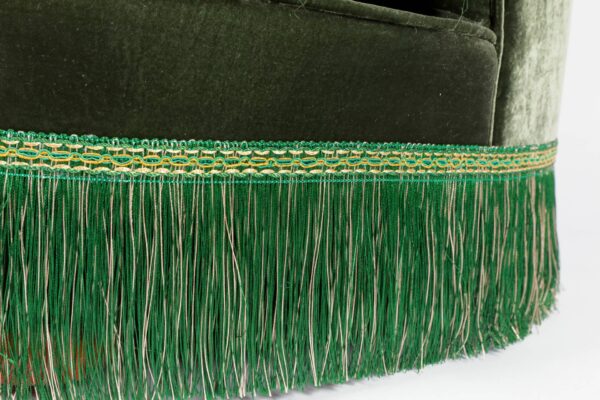 Ref. 2425 – Round Sofa – Green - Image 4