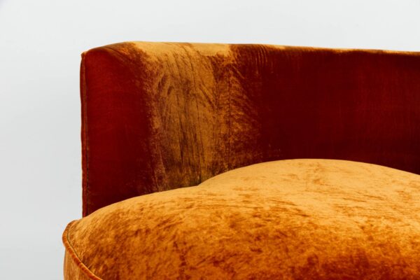 Ref. 2200 - Round Sofa - Orange - Image 6