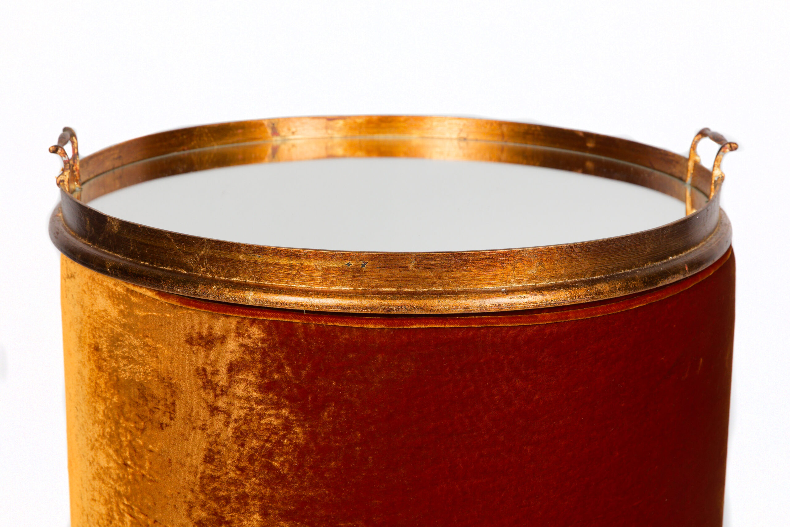 Ref. 2451 - Pouf Riley 50 - Orange – Image 2