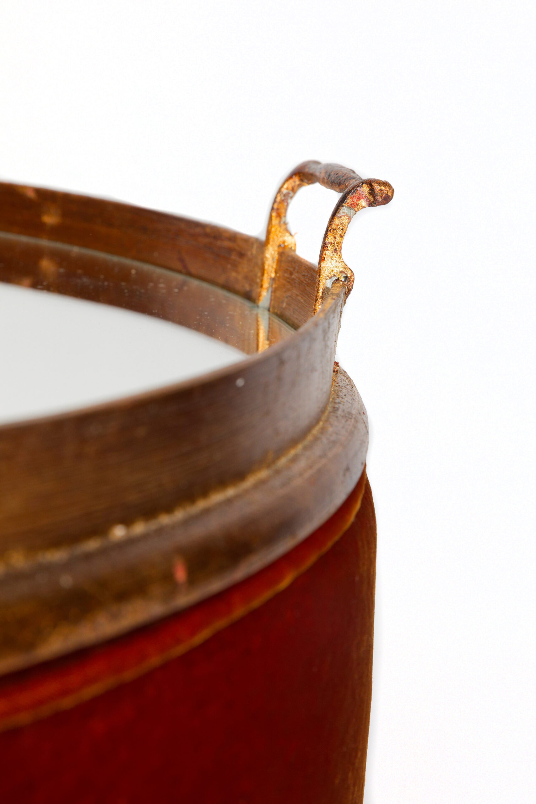 Ref. 2451 - Pouf Riley 50 - Orange – Image 3