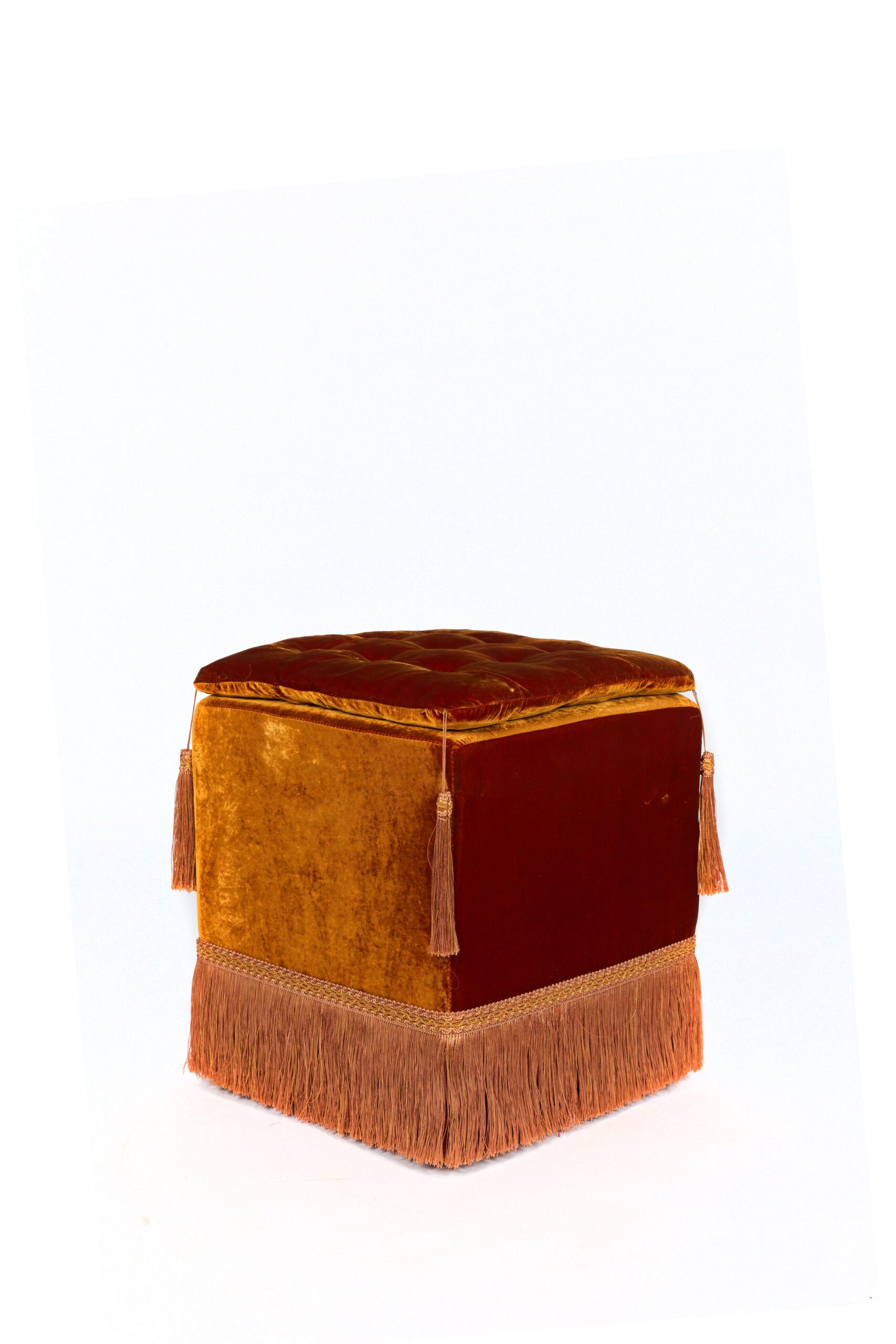 Ref. 2459 - Pouf Coussin Lexi - Orange