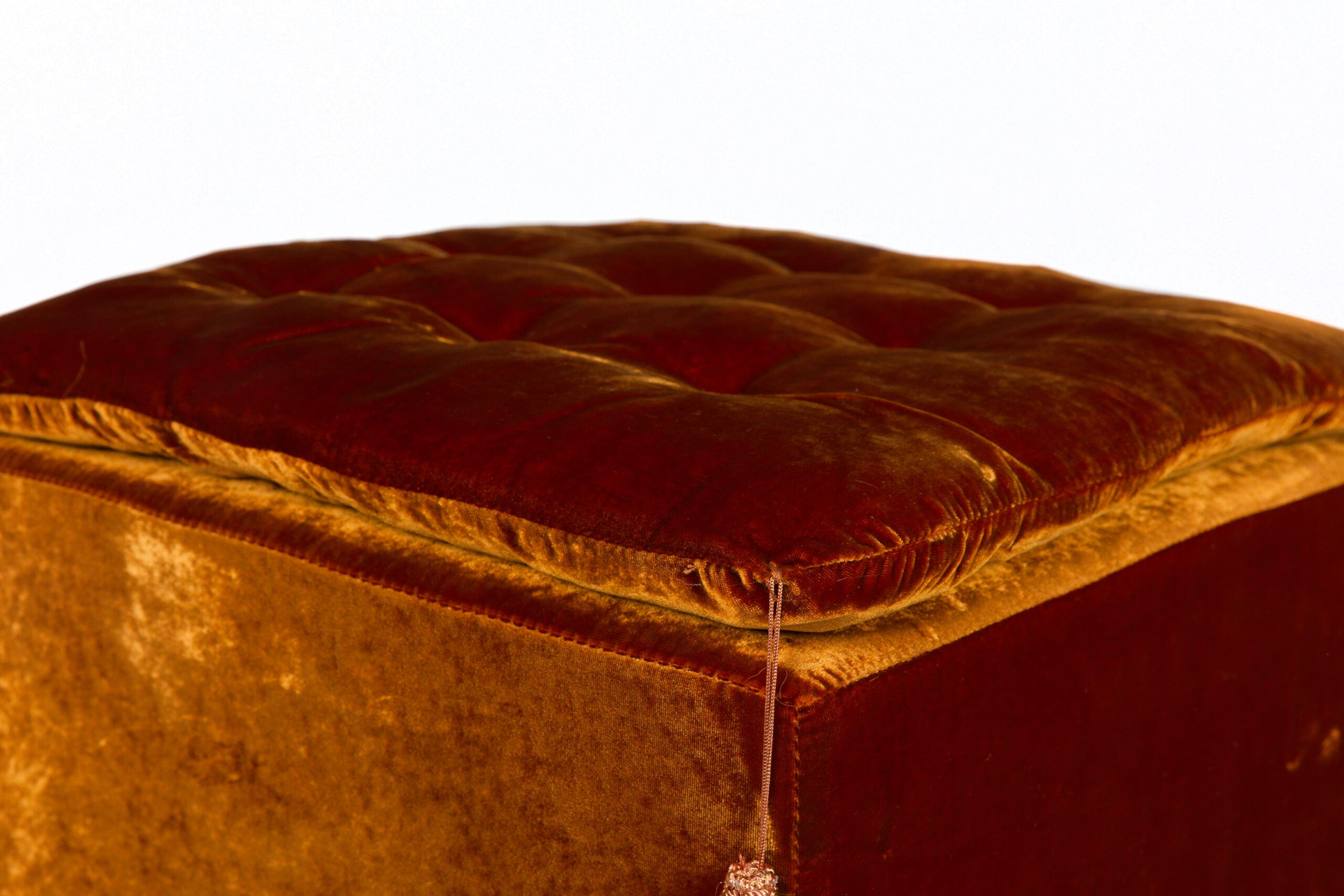Ref. 2459 - Pouf Coussin Lexi - Orange – Image 3