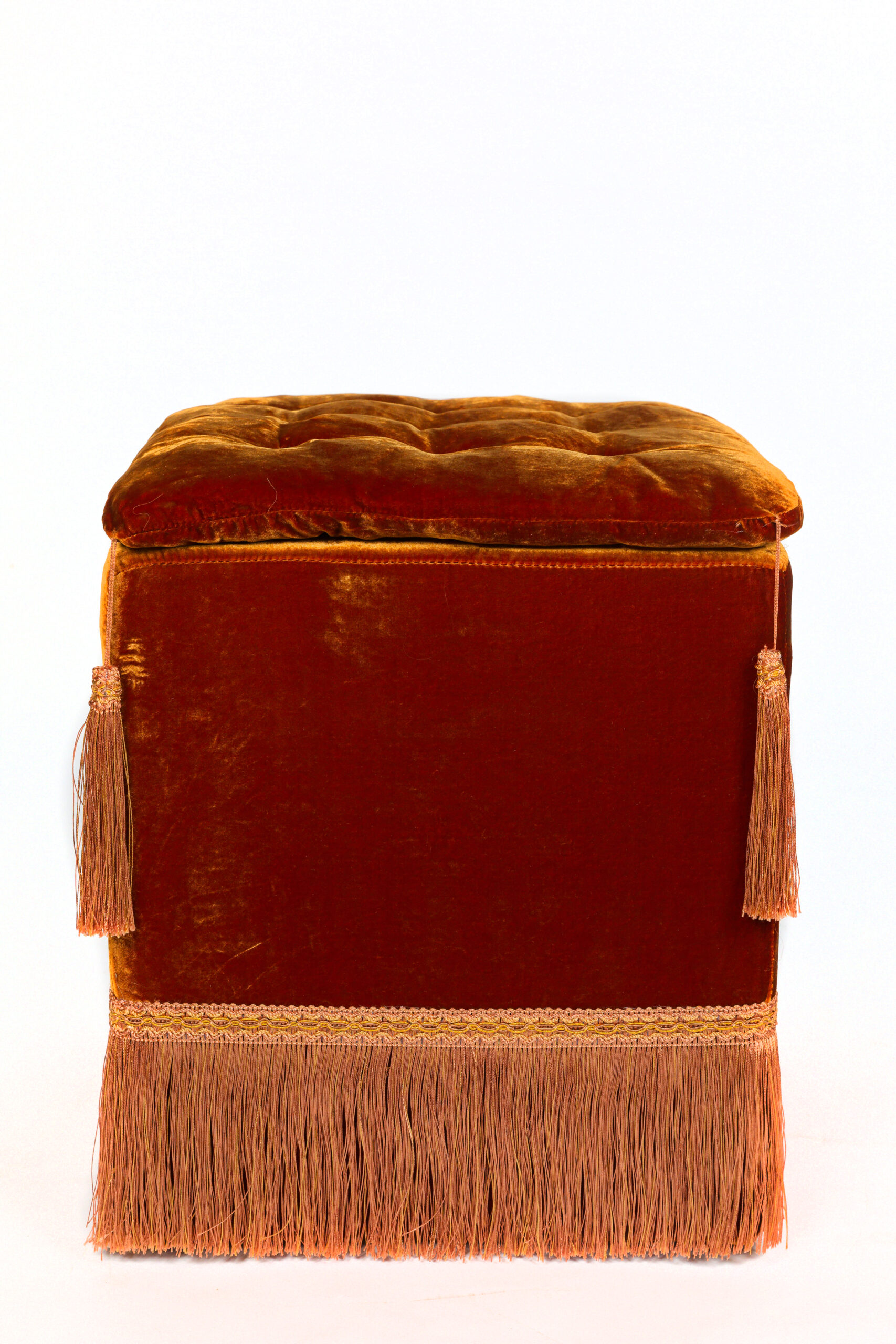 Ref. 2459 - Pouf Coussin Lexi - Orange – Image 5